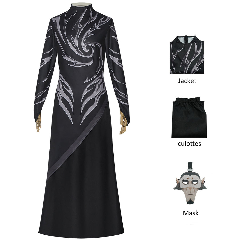 Adult Shen Gongbao Costume Divine Leopard Cosplay Outfit for Men