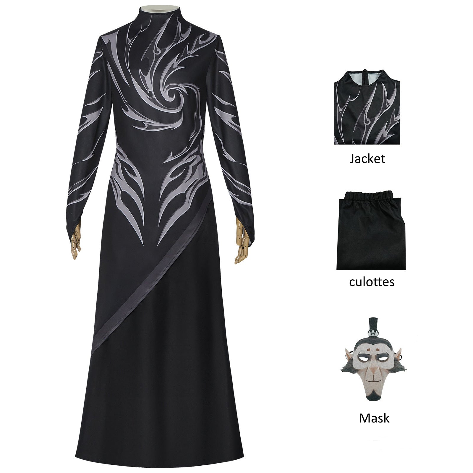 Adult Shen Gongbao Costume Divine Leopard Cosplay Outfit for Men