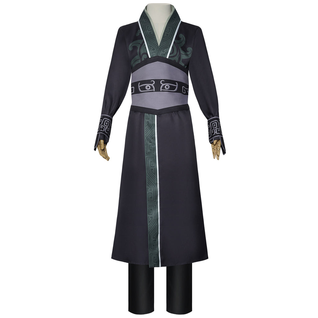 Mens Li Jing Outfit Adult General Li's Cosplay Costume Dress-up Full Set