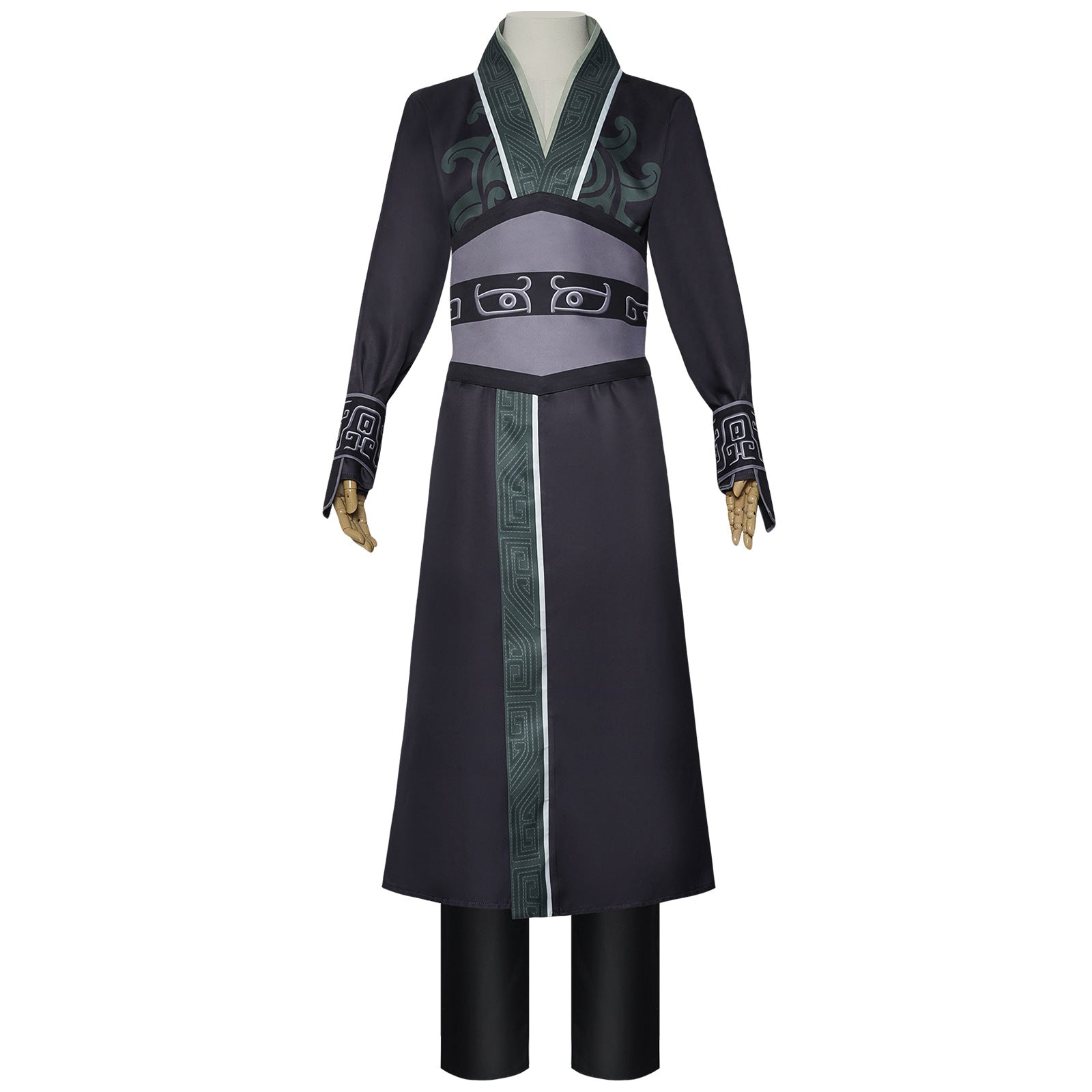Mens Li Jing Outfit Adult General Li's Cosplay Costume Dress-up Full Set