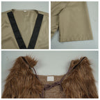 Kids Shen Xiaobao Costume Leopard Dress-Up Full Set for Cosplay Party