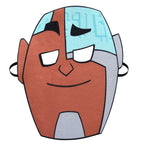 TTG Cartoon Kids Robot Man Costume Dress Up Outfit Jumpsuit and Mask