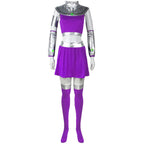 TTG Cartoon Women Alien Costume Princess Cosplay Outfit Miss Sunshine Halloween Party Suit