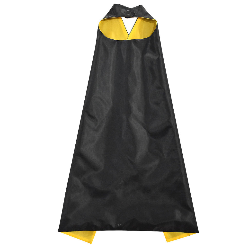 Boys Leader Outfit Superhero Costume Jumpsuit Cloak and Mask Suit for Theme Party