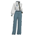 IDV Game Olet Phistia Costume Women Shirts Pants and Headphone Suit