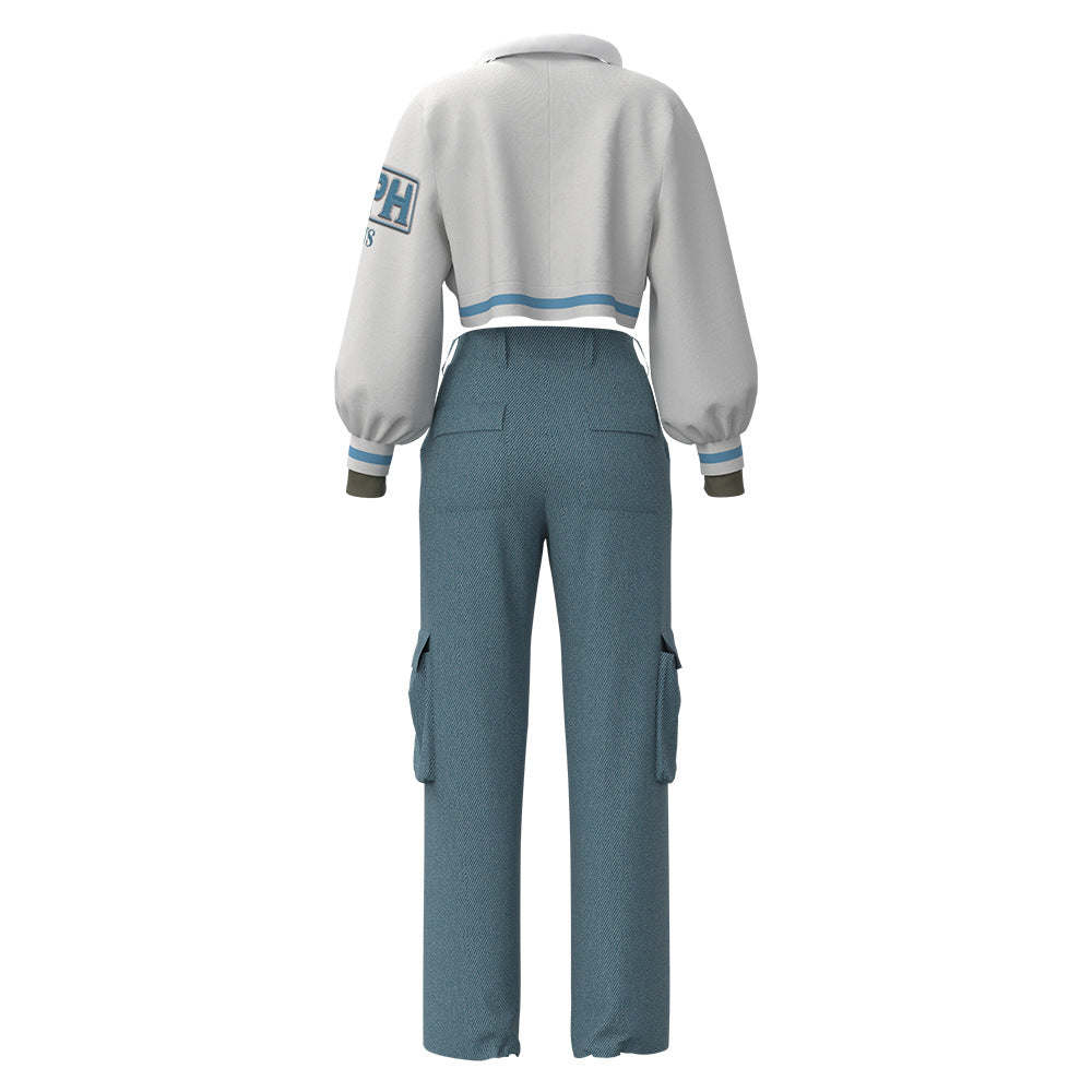 IDV Game Olet Phistia Costume Women Shirts Pants and Headphone Suit