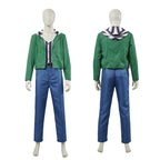 Mens Prince Outfit Jacket Pants Sweatshirt and Belt 4pcs Suit