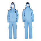 Adult No.17 Costume Blue Tops Pants Hat and Goggles 2025 Movie Uniform for Cosplay