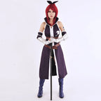 Sexy Bunny Purple Dress with Headband The Strongest Female Mage Costume