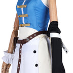 Adult Blue Heartfilia Outfit The Wizard Dress Up Full Set for Themed Party