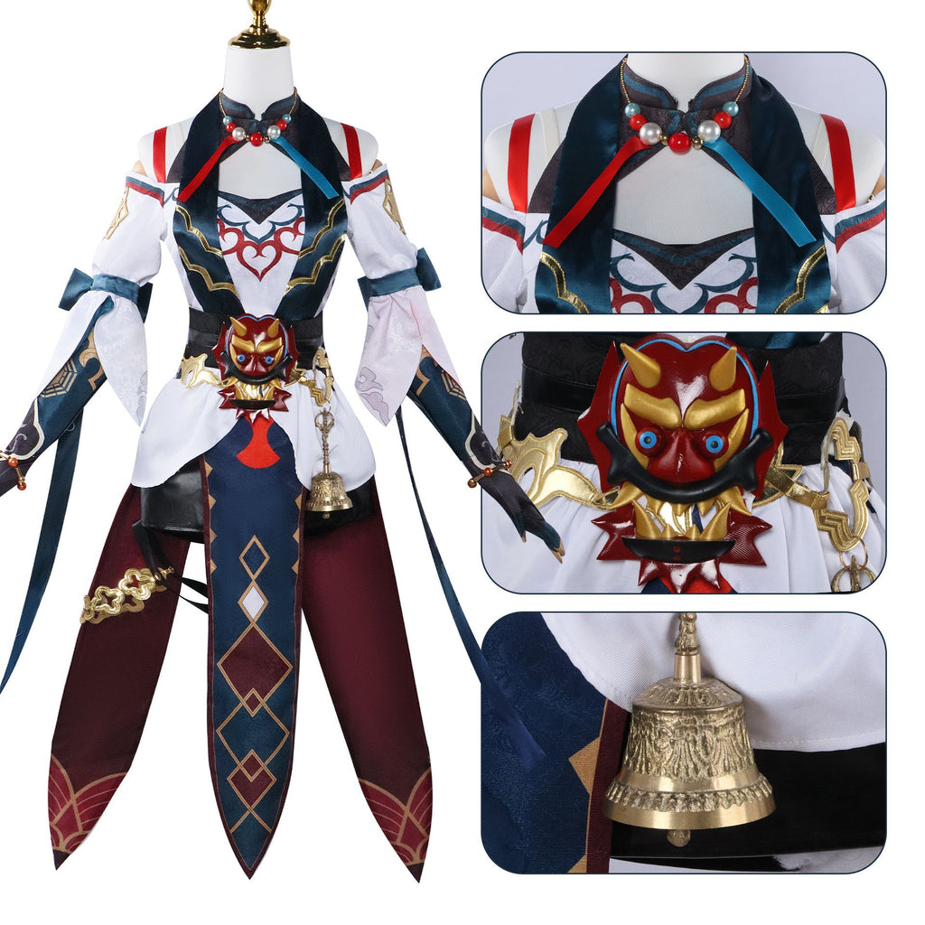 Adult Xueyi Costume Game Cosplay Outfit Sexy Dress Up Suit for Halloween