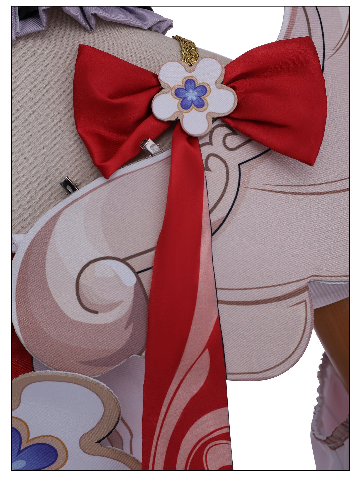 Women Tribios Costume White Cute Premium Edition Outfit and Wing for Cosplay