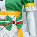 Women Honeydew Mei Ling Costume Green OW Sexy Cosplay Outfit for Game Player