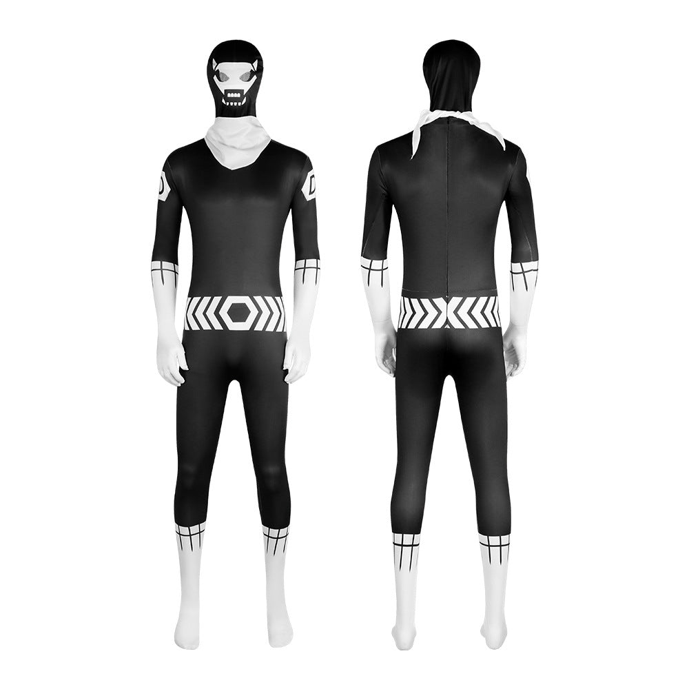 Go! Go! Loser Ranger Cosplay Costume Black Kids Adults Combatant D Uniform