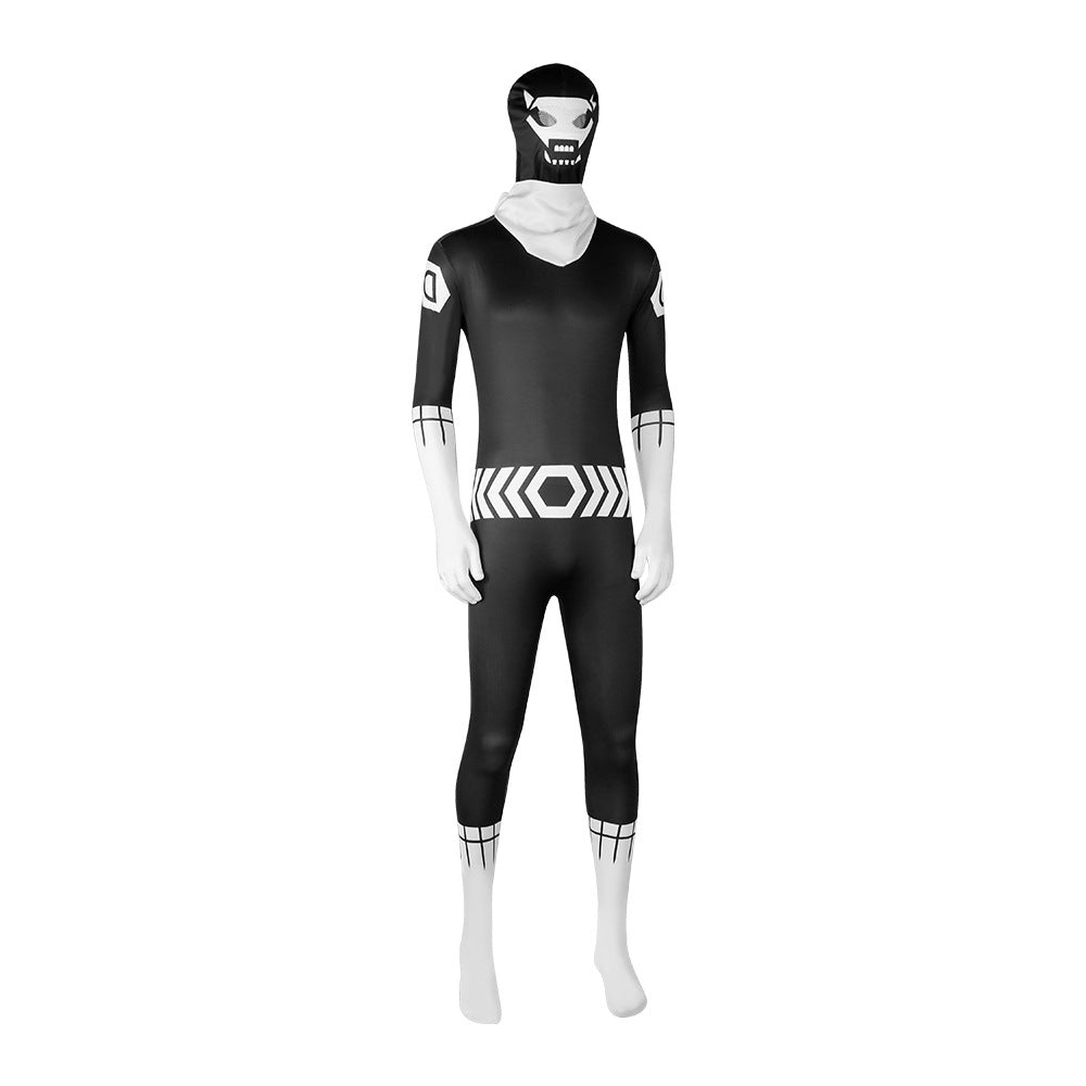 Go! Go! Loser Ranger Cosplay Costume Black Kids Adults Combatant D Uniform