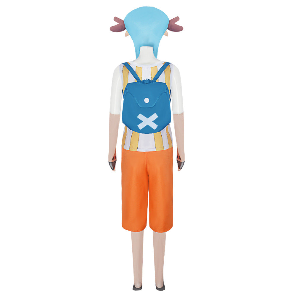 Cute Reindeer Costume Adults The Doctor of Straw Hat Pirates Outfit