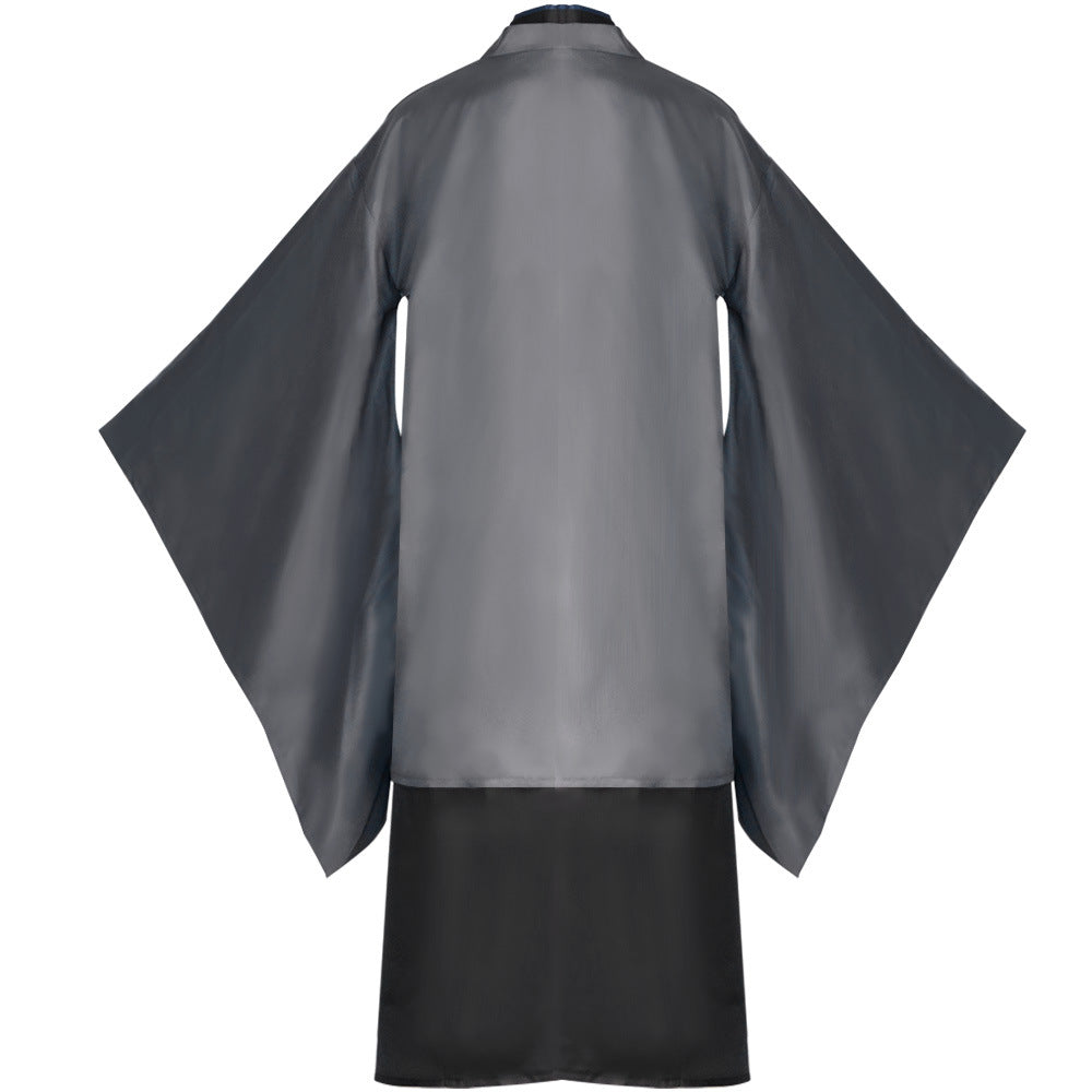 Adult Toji Costume Gray Kimono Sorcerer Killer Cosplay Outfit for Halloween Carnival