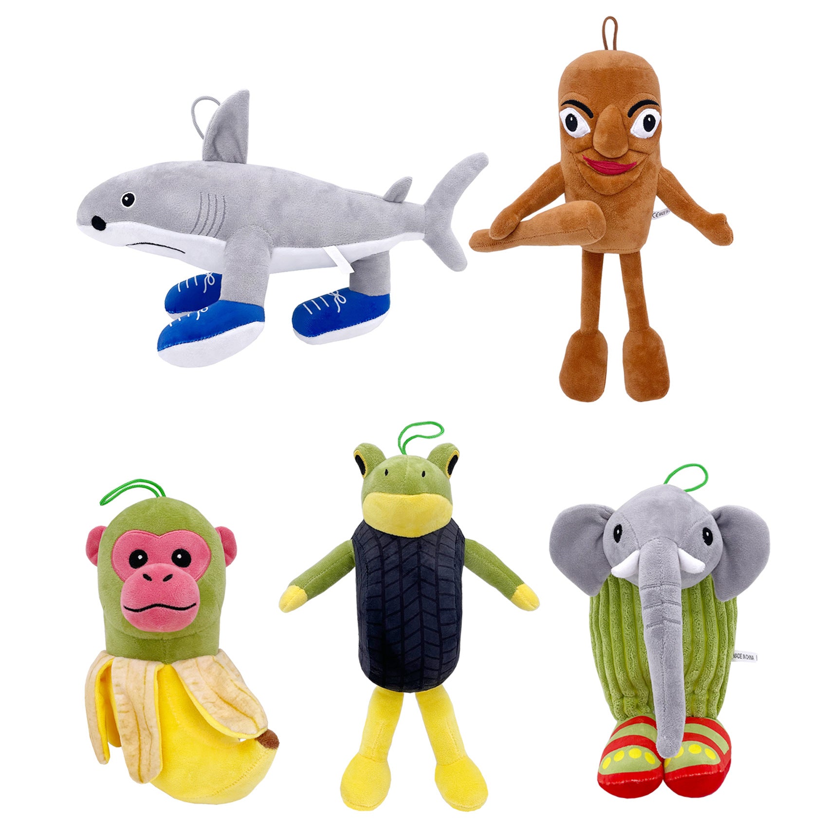 Tung Tung Tung Sahur Plush Toy Italian Brainrot Stuffed Animals Lirili larlla Plush