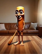 Kids Tung Tung Tung Sahur Costume Brown Italian Brainrot Jumpsuit and Helmet for Cosplay