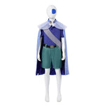 Earth Ambassador Costume Kids Adults Blue Cape Shirt Shorts with Accessories for Cosplay