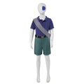 Earth Ambassador Costume Kids Adults Blue Cape Shirt Shorts with Accessories for Cosplay