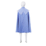 Earth Ambassador Costume Kids Adults Blue Cape Shirt Shorts with Accessories for Cosplay