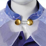 Earth Ambassador Costume Kids Adults Blue Cape Shirt Shorts with Accessories for Cosplay