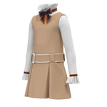 Adult Megan Costume AI Doll Cosplay Dress with Shirt Socks for Halloween Party