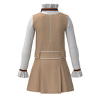 Adult Megan Costume AI Doll Cosplay Dress with Shirt Socks for Halloween Party