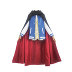 Women Seiko Ayase Costume Sweatshirt Jacket Cloak and Glasses 4pcs Suit for Cosplay