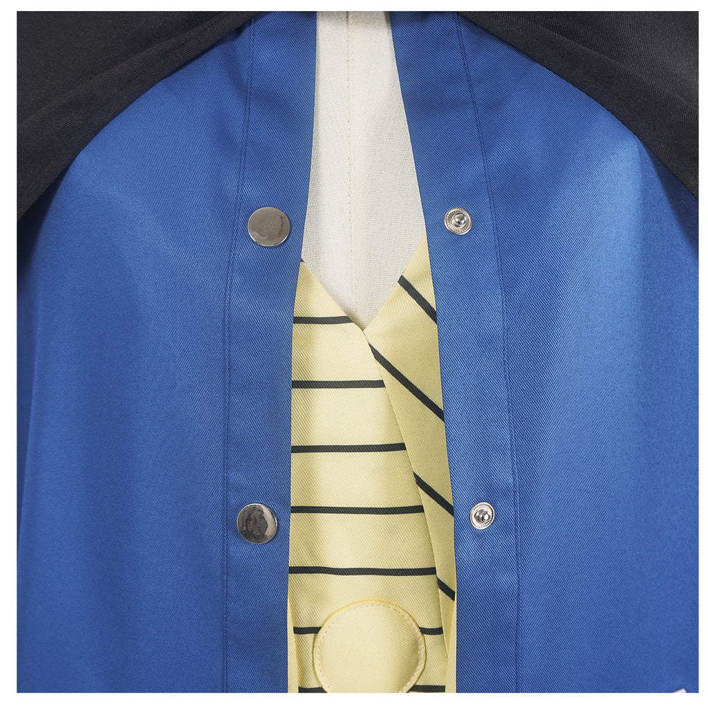 Women Seiko Ayase Costume Sweatshirt Jacket Cloak and Glasses 4pcs Suit for Cosplay