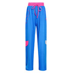 Zombies Outfit Addison Blue Vest Pants and Shirt 3pcs Suit Cheerleader Costume for Kids Adults