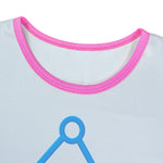 Zombies Outfit Addison Blue Vest Pants and Shirt 3pcs Suit Cheerleader Costume for Kids Adults