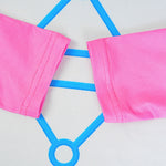 Zombies Outfit Addison Blue Vest Pants and Shirt 3pcs Suit Cheerleader Costume for Kids Adults