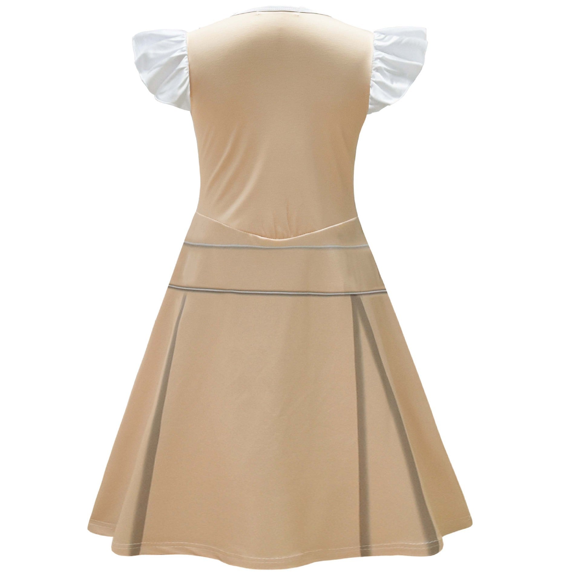 Girls Megan Dress Kids Horror Film AI Robot Doll Cosplay Costume Halloween Carnival Outfit