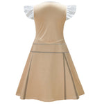 Girls Megan Dress Kids Horror Film AI Robot Doll Cosplay Costume Halloween Carnival Outfit