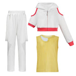 Girls Zombies Outfit Vampire Nova Tops Vest Pants 3pcs Suit for Cosplay Carnival