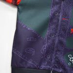 Kids Zombies Costume Zed Hooded Sweatshirt Zip Up Jacket for Halloween Carnival