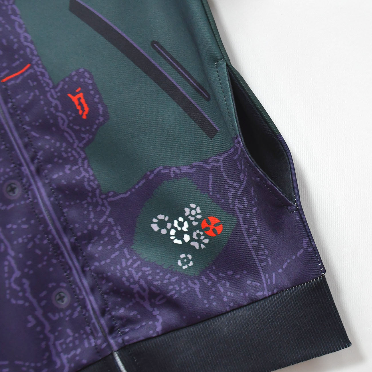 Kids Zombies Costume Zed Hooded Sweatshirt Zip Up Jacket for Halloween Carnival