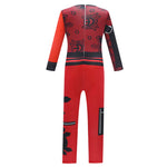 Boys Vampire Costume Red Zombies Victor Jumpsuit for Halloween Cosplay