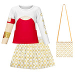 Girls Nova Costume Zombies Daywalker Vampire Shirt Skirt and Bag Full Set