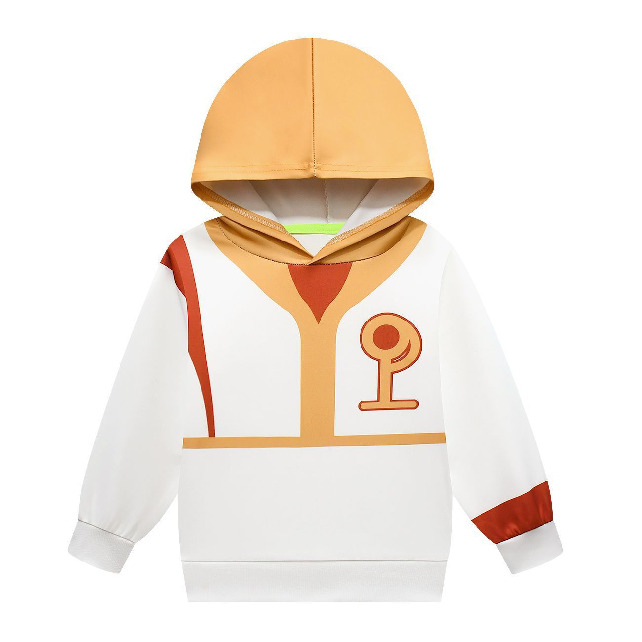 Kids Zombies Costume Bonzo Lunar Training Camp Outfit Hoodie and Pants Suit