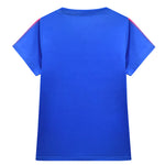 Girls Addison Costume Blue T-shirt and Shorts Causal Suit for Daily Wear