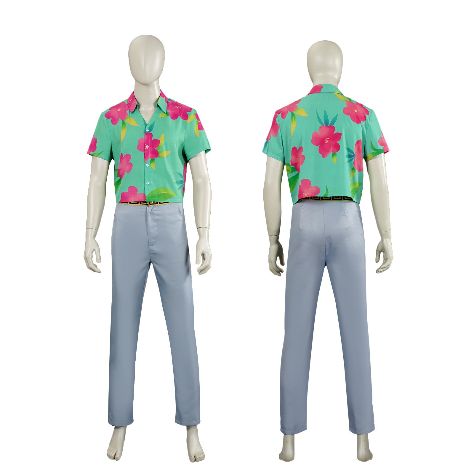Abby Green Shirt and Pants Suit Pop Star Party or Daily Cosplay Costume