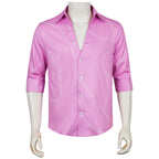 Adult Jinu Pink Shirt Pop Star Jinu Cosplay Costume for Daily Wear or Halloween
