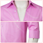 Adult Jinu Pink Shirt Pop Star Jinu Cosplay Costume for Daily Wear or Halloween