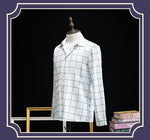 Mens Jinu Shirt Pop Star Jinu Classic Plaid Shirt for Daily Wear Cosplay