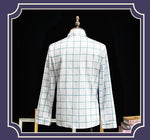 Mens Jinu Shirt Pop Star Jinu Classic Plaid Shirt for Daily Wear Cosplay