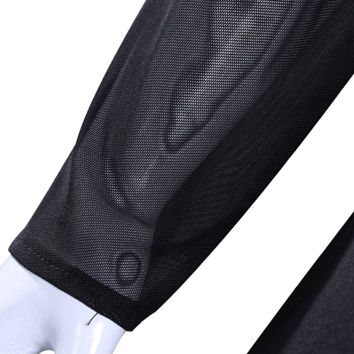 Adult Wednesday Dress Black Long Sleeve Evening Gown for Halloween Party