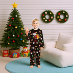 Festive Family Xmas Pajama Set Cozy Holiday Matching Outfits for Kids Adults